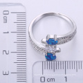 jewelry zhefan mini order making blue opal ring